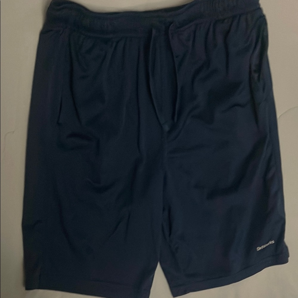 #129- Navy Blue Athletic Shorts